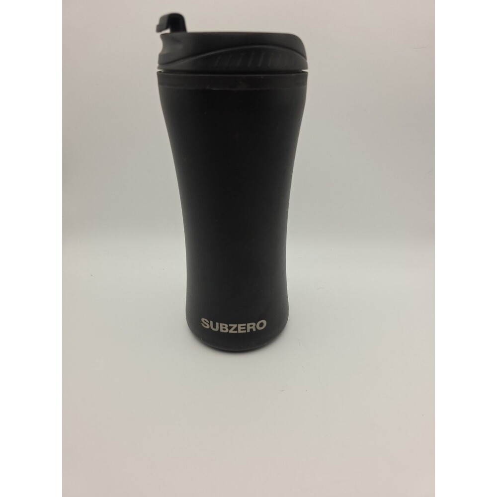Black Subzero Coffee Travel Mug Thermos - Hot & Cold